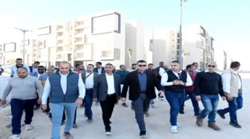 تفقد وزير الإسكان مشروع سكن لكل المصريين والمدينة التراثية بالعلمين الجديدة